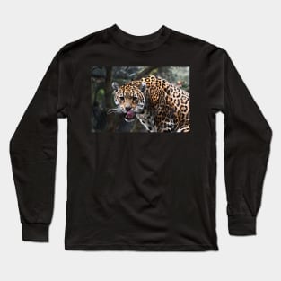 Jaguar Tarnung / Swiss Artwork Photography Long Sleeve T-Shirt